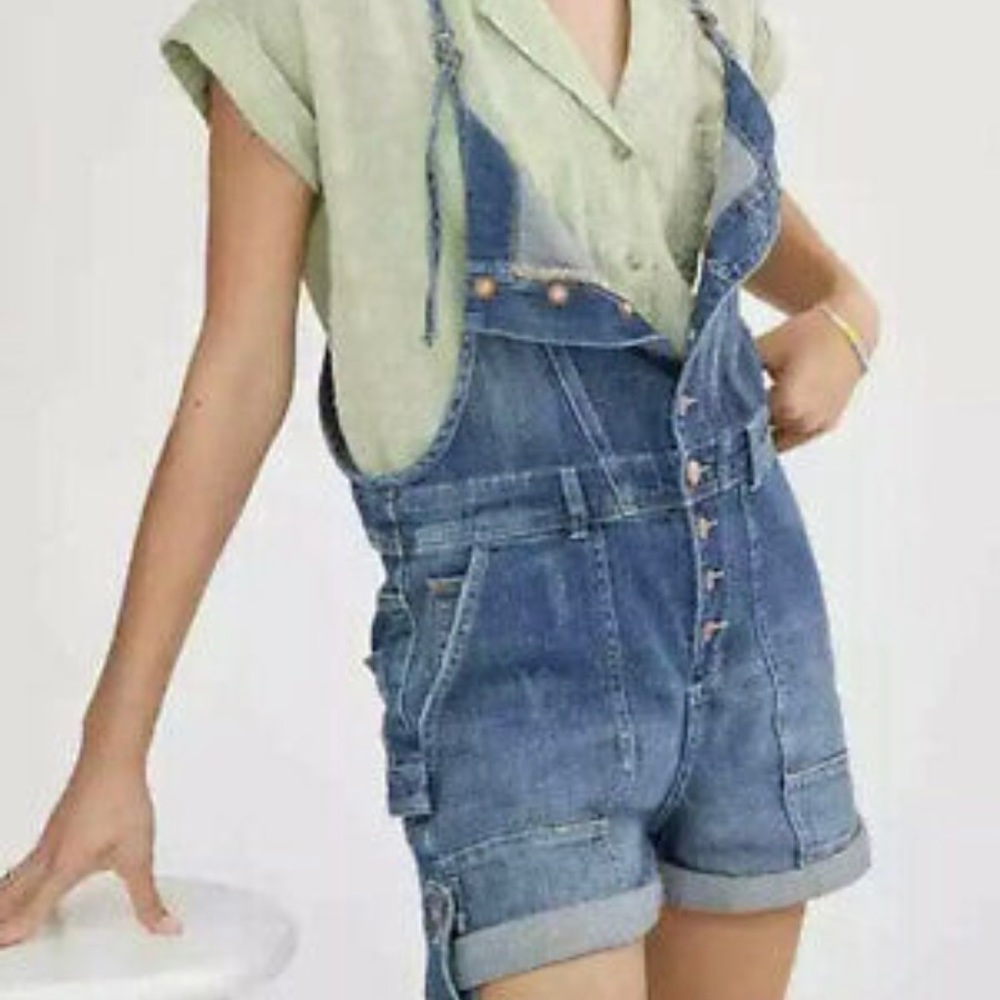 Pilcro Overall Shorts from Anthropologie